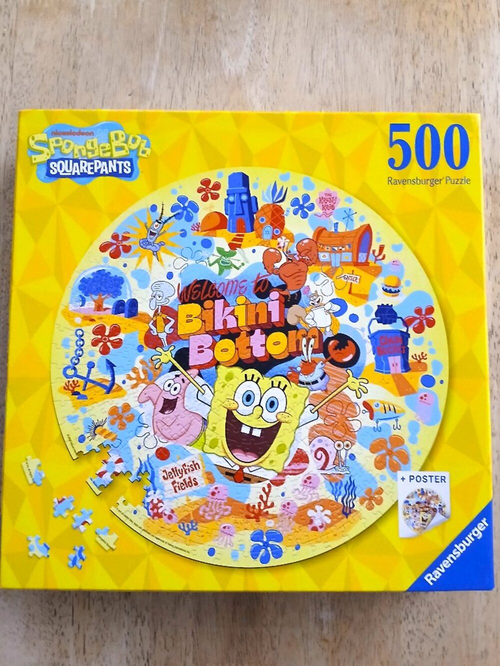 Ravensburger Spongebob Squarepants Jigsaw Puzzle, 500 Pieces